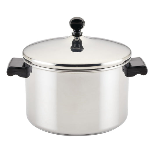 Farberware Classic Series Stainless Steel Saucepot with Lid, 4-Quart, Silver EasyOptionXY LLC