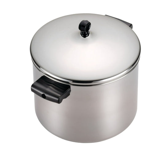 Farberware 8-Quart Classic Series Stainless Steel Stockpot with Lid, Silver EasyOptionXY LLC