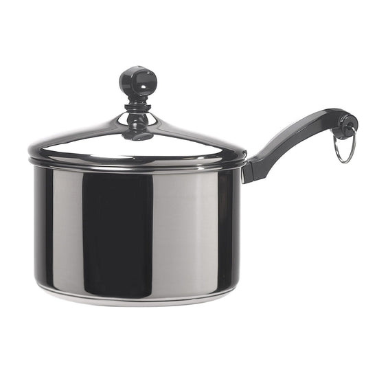 Farberware 2-Quart Classic Stainless Steel Saucepan With Lid EasyOptionXY LLC