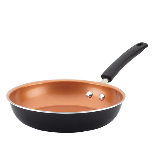 Farberware 10" Easy Clean Pro Non-Stick Frying Pan, Fry Pan, Skillet, Black, Orange EasyOptionXY LLC