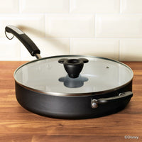 Farberware Disney Ceramic Nonstick 4.5 Quart Saute Pan with Lid, Black EasyOptionXY LLC