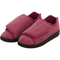 Silverts Slippers - Dusty Rose, 6 / 2X-Wide