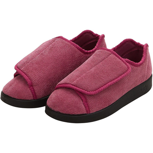 Silverts Slippers - Dusty Rose, 6 / 2X-Wide