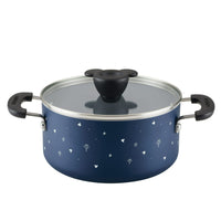 Farberware Disney 3 Quart Ceramic Nonstick Saucepot with Lid, Blue EasyOptionXY LLC