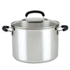 Farberware Brilliance 8-Quart Stockpot with Lid EasyOptionXY LLC