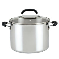 Farberware Brilliance 8-Quart Stockpot with Lid EasyOptionXY LLC