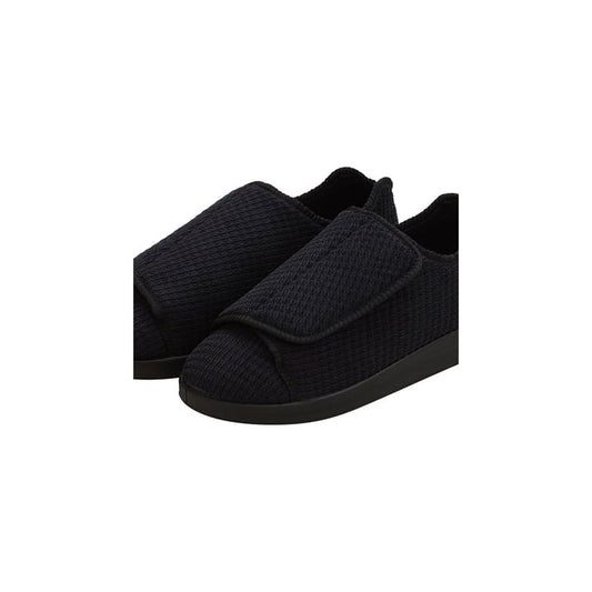 Silverts Slippers - Black, Size 9 / 2X-Wide
