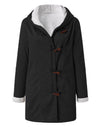 Full Size Pocketed Long Sleeve Hooded Toggle Jacket – Stylish & Functional Outerwear for Women