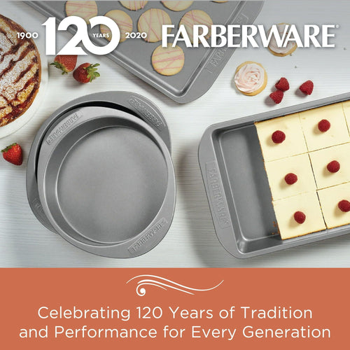 Farberware 11 x 17 Inch Bakeware Nonstick Cookie Pan, Gray EasyOptionXY LLC