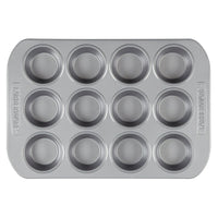 Farberware Bakeware Nonstick Cookie, Muffin, Cupcake, and Cake Pan Set, 4-Piece, Gray EasyOptionXY LLC