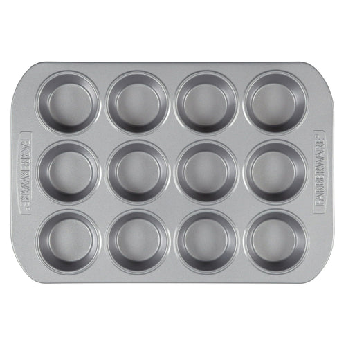Farberware Bakeware Nonstick Cookie, Muffin, Cupcake, and Cake Pan Set, 4-Piece, Gray EasyOptionXY LLC