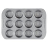 Farberware Nonstick Bakeware 12-Cup Muffin Pan and Cake Pan Set, 4-Piece, Gray EasyOptionXY LLC