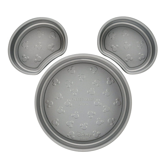 Farberware Disney Bake with Mickey Mouse 3 Piece Nonstick Mickey Head Cake Pan Set, Black EasyOptionXY LLC