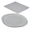 Farberware GoldenBake Nonstick Baking Sheet and Pizza Crisper Pan Set, 2-Piece, Gray EasyOptionXY LLC