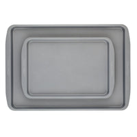 Farberware GoldenBake Bakeware Nonstick Sheet Pan Set, 2-Piece, Gray EasyOptionXY LLC