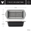 Farberware Disney Bake with Mickey Mouse Nonstick Loaf Pan, 9 Inch x 5 Inch, Black EasyOptionXY LLC