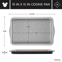 Farberware Disney Bake with Mickey Mouse Nonstick Cookie Pan, 10 Inch x 15 inch, Black EasyOptionXY LLC