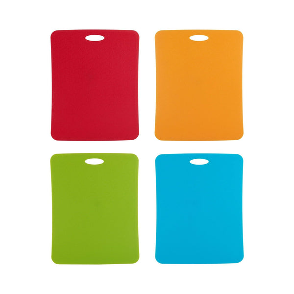 Farberware set of 4 11"x 14" Cutting Matts, Red, Green, Orange, Blue EasyOptionXY LLC