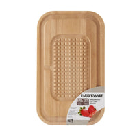 Farberware 9.45 inch X 15.75 inch Rubberwood Carving Board EasyOptionXY LLC