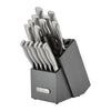 Farberware EdgeKeeper Professional 17-Piece Stainless Steel Knife Set with Block Built-in Knife Sharpener EasyOptionXY LLC