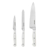 Farberware Professional 3-Piece Forged Triple Rivet Chef Knife Set Razor Sharp Kitchen Knives White EasyOptionXY LLC