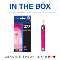EPSON 277 Claria Photo HD Ink Standard Capacity Magenta Cartridge (T277320) Works with Expression Photo XP-850, XP-860, XP-950, XP-960, XP-970 EasyOptionXY LLC