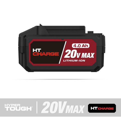 Hyper Tough 20V Max 4.0Ah Lithium-Ion Battery Pack, 8711.1, Provide Longer Runtime EasyOptionXY LLC