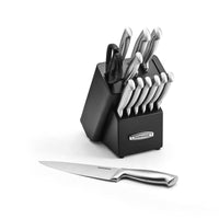 Farberware Edgekeeper 13-piece Pro Self-Sharpening Knife Block Set in Black EasyOptionXY LLC