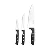 Farberware Wave Edge 3-piece Chef Set in Black EasyOptionXY LLC