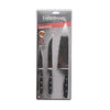 Farberware Wave Edge 3-piece Chef Set in Black EasyOptionXY LLC