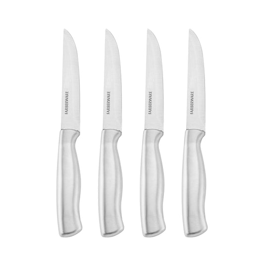 Farberware Set of 4 Stainless Steel Steak Knives EasyOptionXY LLC