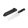 Farberware Edgekeeper 7-inch Santoku Plastic Handle with Sheath EasyOptionXY LLC