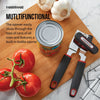 Farberware Soft Grips Can Opener in Black with Red Accents EasyOptionXY LLC