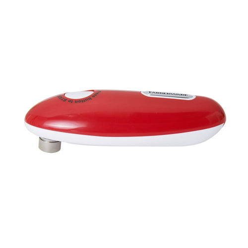 Farberware Red and White Battery Operated Can Opener EasyOptionXY LLC