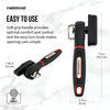 Farberware Soft Grips Safety Can Opener in Black with Red Accents EasyOptionXY LLC