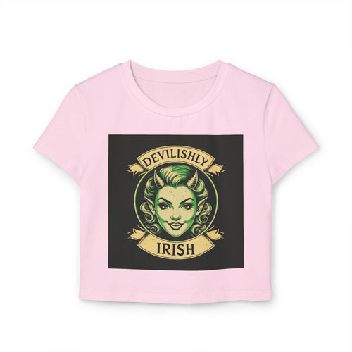 St Patricks Day Baby Tee Devilishly Irish