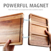 Hecef 25 inch Magnetic Charcuterie Board,3 Pcs Acacia Wood Cutting and Serving Boards with Carrying Bag EasyOptionXY LLC
