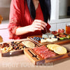 Hecef 25 inch Magnetic Charcuterie Board,3 Pcs Acacia Wood Cutting and Serving Boards with Carrying Bag EasyOptionXY LLC