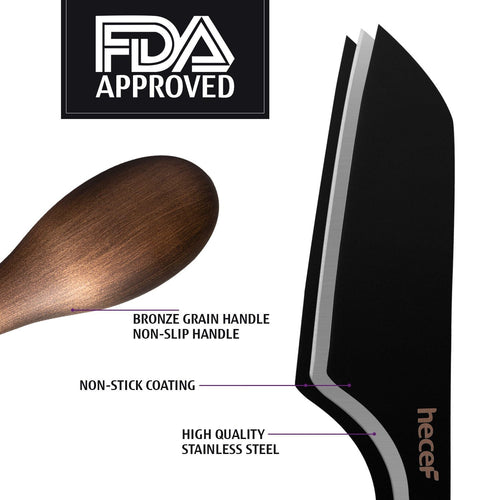 Hecef Cheese Knife Set, Retro Design Multipurpose Stainless Steel Cheese Cutter Slicer Spreader 3 Pieces EasyOptionXY LLC