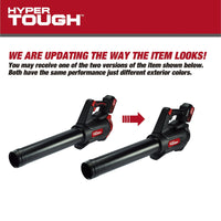 Hyper Tough 20V Max 110 mph 420 Cfm 4.0Ah Brushless Handheld Battery Blower, HT22-401-03-01 EasyOptionXY LLC