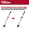 Hyper Tough 20V 13" Brushless String Trimmer with Rapid Reload Trimmer Head, HT22-401-03-02 EasyOptionXY LLC