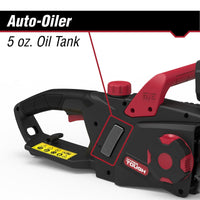 Hyper Tough 16-Inch Electric Chainsaw, 15-Amp Motor with Automatic Oiler, Tool-less Chain Tension, Metal Bucking Spikes included EasyOptionXY LLC