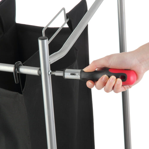 Hyper Tough 20V Max 3/8-in. Cordless Drill & 70-Piece DIY Home Tool Set Project Kit with 1.5Ah Lithium-Ion Battery & Charger, Bit Holder, LED Work Light & Storage Bag EasyOptionXY LLC