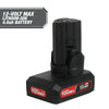 Hyper Tough 12-Volt Cordless Brushless Impact Driver Plus 4 Ah Battery EasyOptionXY LLC