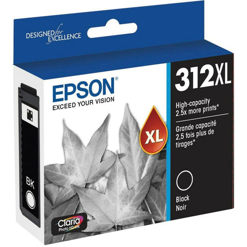 EPSON 312 Claria Photo HD Ink High Capacity Black Cartridge (T312XL120-S) Works with Expression Photo XP-8500, XP-8600, XP-8700, XP-15000 EasyOptionXY LLC
