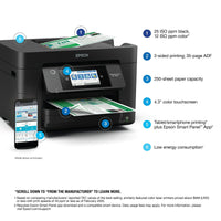 Epson WorkForce Pro WF-4820 Wireless All-in-One Printer with Auto 2-sided Printing, 35-page ADF, 250-sheet Paper Tray and 4.3" Color Touchscreen EasyOptionXY LLC