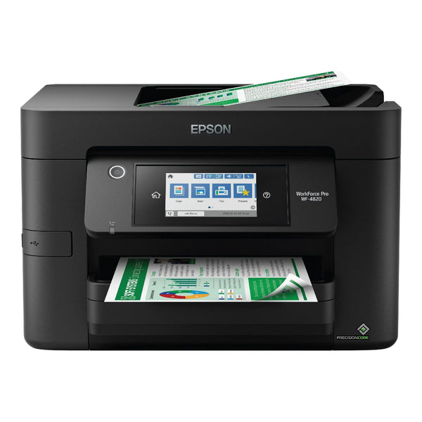 Epson WorkForce Pro WF-4820 Wireless All-in-One Printer with Auto 2-sided Printing, 35-page ADF, 250-sheet Paper Tray and 4.3" Color Touchscreen EasyOptionXY LLC