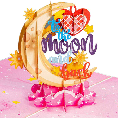 I Love You To The Moon and Back - 5" x 7"