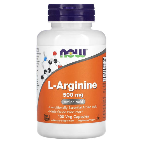 NOW Foods L-Arginine Pure Powder - Nitric Oxide Precursor, 500g
