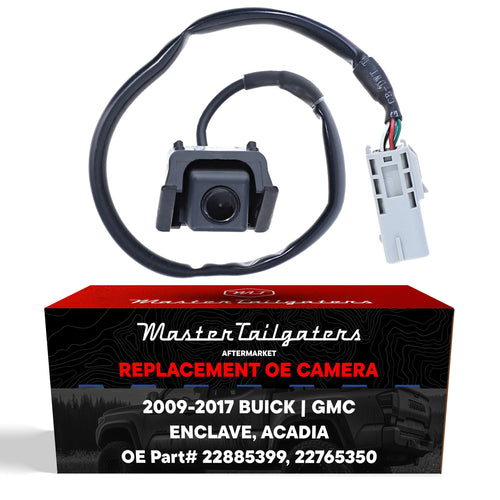 Buick Enclave (2009-2017), GMC Acadia/Acadia Limited (2009-2017) OEM Replacement Backup Camera OE Part # 22765350, 22885399